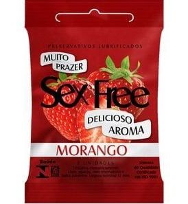 Preservativo Sabor Morango c 3 uni